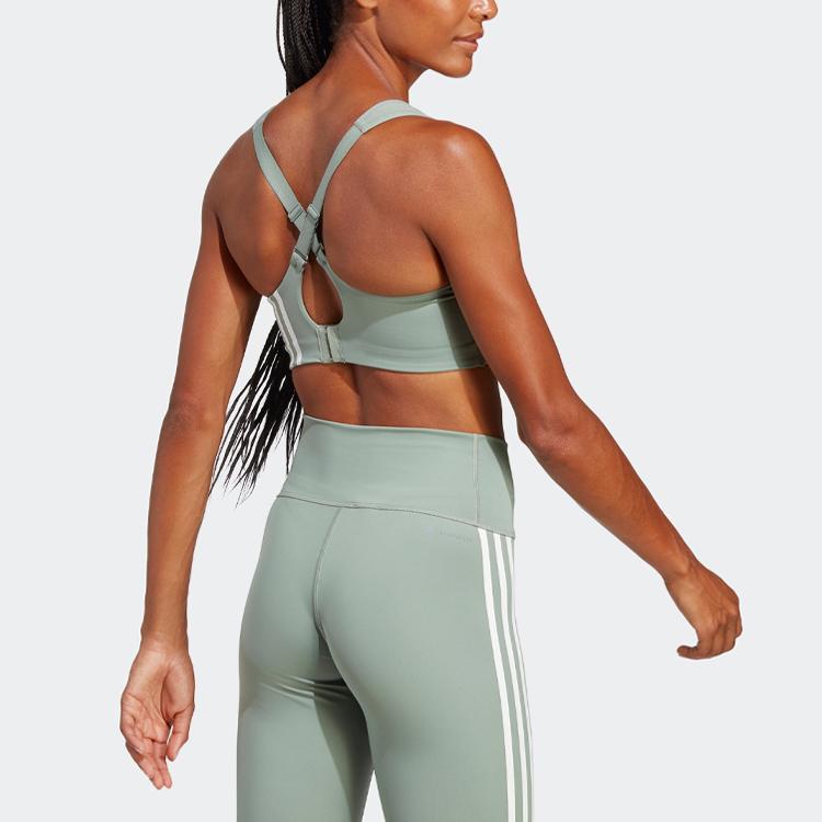 Adidas TLRD IMPACT Sports Underwear Women's Dusty Green Moderate HS2855