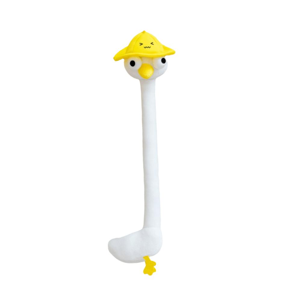 White Color Long Neck Animal Plush Pendant Cute Style Cartoon Plush Pendant Gift For Girls