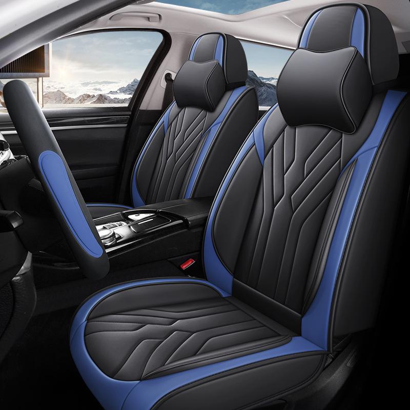 1PCS Seat Covers for Cars Waterproof Wear-resistant Leather Car Seat Cushion Universal Car Interior Covers Seat Protectors for Most Cars