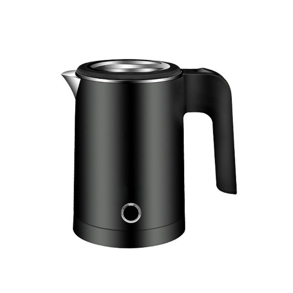 Electric Kettle 500ML Stainless Steel Portable Water Boiler Pot for Hotel Family Trip Kitchen Smart Kettle Pot Travel Tea Coffee