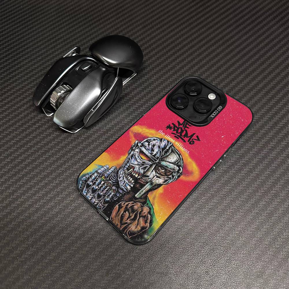 

M-MF D-DoomS Band Phone Case For IPhone 17 16 15 14 13 Pro 12 11 Pro Max PLUS Color Back Cover iPhone 17pro max