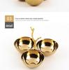 Modern Chinese Three-Tier Fruit Bowl with Branch Handle - Elegant Snack and Dried Fruit Display