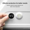 Pack of 4 Car Door Anti-collision Pad Silicone Anti-shock Bumper Gasket