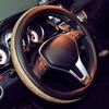 Fashion Shiny Rhinestone Diamond Car Steering Wheel Covers Lady Four Seasons Universal Cute Anti-sli Car Accessories Interior
