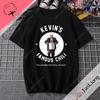 Kevin Malone Office Movie Short Sleeve Crew Neck Loose Tshirt Fun Graphic Print Top Gothic Streetwear