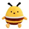 Cute chubby little bee doll plush toy bee doll children soothing rag doll girl birthday gift