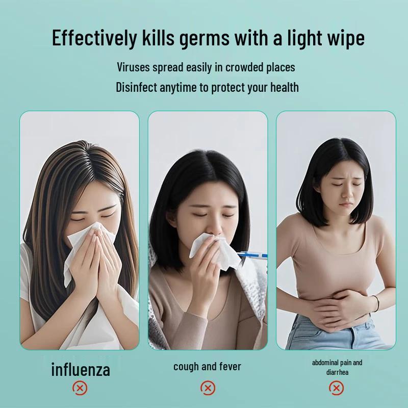 DeYou Toalhetes Húmidos Desinfetantes Portáteis