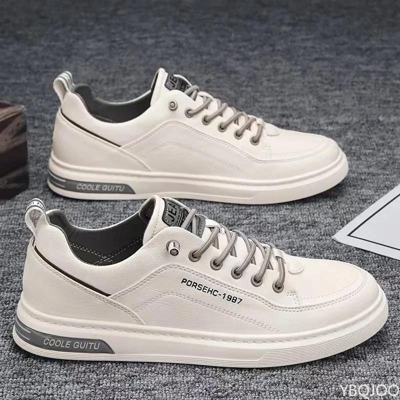 Men's Shoes Fashion Casual Sports Shoes  Spring Outdoor Comfortable Men's Vulcanized Shoes Lightweight Breathable Flat Shoes