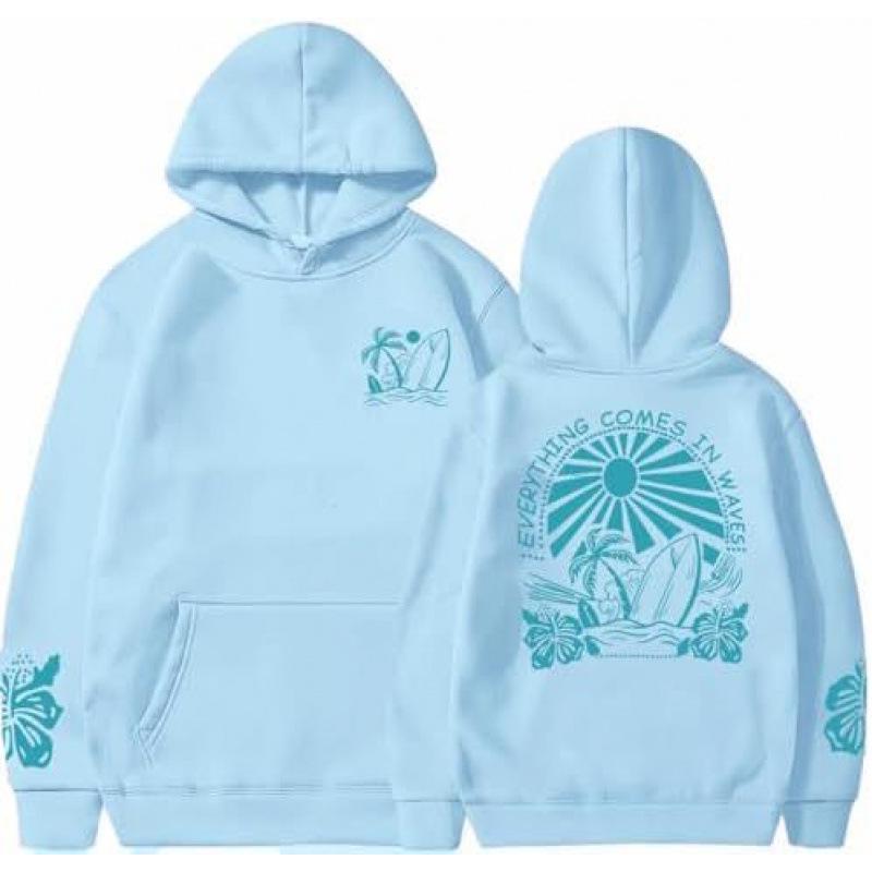 European and American Women's Fashion: Fleece-lined Hooded Sweatshirt - New Style Bestseller