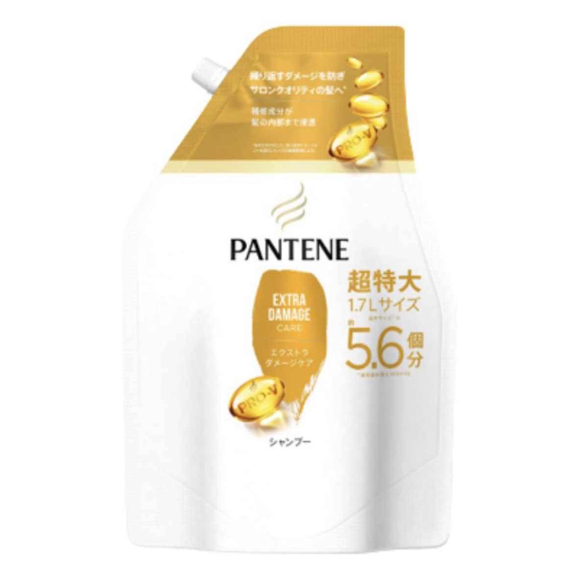 

Pantene Extra Damage Care Shampoo Refill, Extra Large, 1700ml