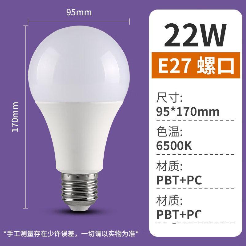 Nufeng 22W Screw-Mount A-Type LED Bulb