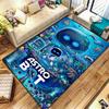 ASTRO BOT Custom Name Carpet Rug for Living Room Bedroom Home Sofa Decoration,Kids play Non-slip Floor Mat