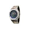 Casio Men Liquid Crystal,Analog Dual Display Series 44mm Blue Watch GA-2100-1A1(Watch3--)