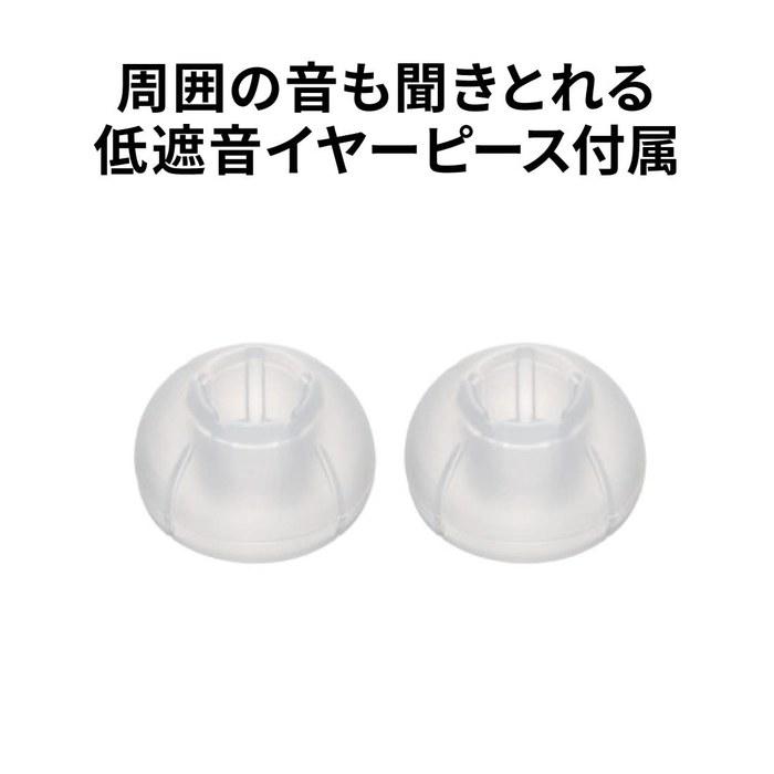 JVC Victor HA-EC25T Truly Wireless Earbuds - Earhook Style - 6.9g/ear - 30hr Playtime - Waterproof - Bluetooth 5.1 - Sports - Black -