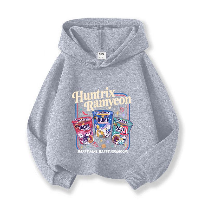 2025 Witcher's New Fashionable Street Style Children's Casual Hoodie Casual Versatile Girls' Top