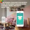 Tuya 2 in 1 ZigBee PIR LP Motion Sensor Smart Home Human Body Infrared Detector Security Smart Life Work for Alexa Google Home