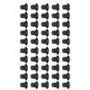 50pcs Borrachas de Agulha de Tatuagem Absorção de Choque Profissional Silicone Macio Mamilos para Máquina de Tatuagem