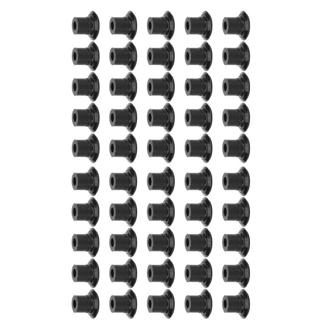 50pcs Borrachas de Agulha de Tatuagem Absorção de Choque Profissional Silicone Macio Mamilos para Máquina de Tatuagem