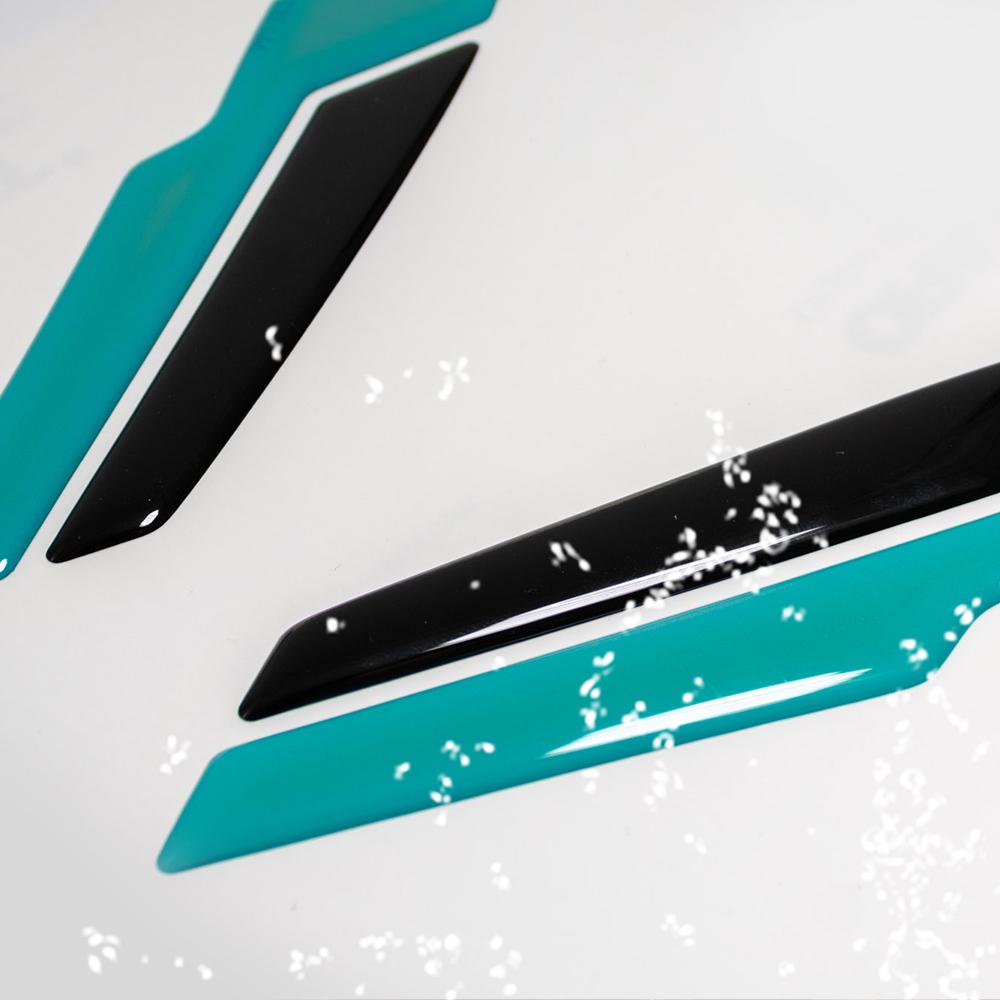 For MT-09 MT 09 Mt09 2024 2025 Motorcycle Sticker Decal 3D Protection Decals Waterproof Midnight Cyan