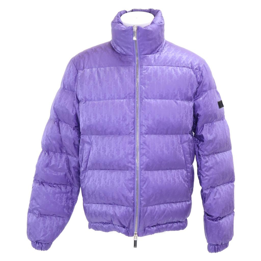 Dior Domestic Regular 19AW 943C449A4462 Oblique Technical Jacquard Down Jacket 44 purpleUsed