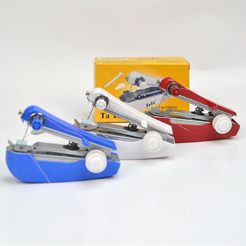 Mini Manual Sewing Machine Portable Creative Compact Sewing Machine Household Sewing Machine as shown