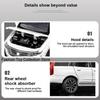 1/32 Model Samochodu ze Stopu Cadillac Escalade Wysoka Symulacja Odlewy Zabawka z Dźwiękiem i Światłem Pojazdy Pull Back Dekoracja Zabawki dla Dzieci