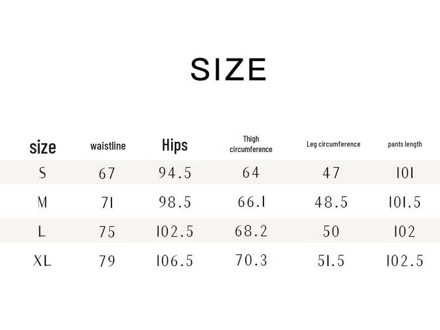 Demana Women's Winter Fleece-Lined Curved Wide-Leg Jeans