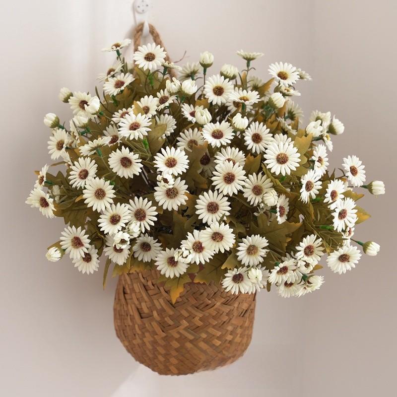 Faux Dendranthema Morifolium For Rustic Home Decor And Photography Styling