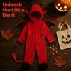Bat Wings Halloween Bat Bodysuit Devil Horn Kids Cosplay Costume  Performance Property