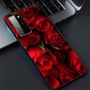 Θήκη τηλεφώνου Bright Red Rose Flowers για iPhone Samsung Galaxy Redmi Xiaomi Oppo OnePlus Note SA 7 8 9 10 11 12 13 14 20 21 22 23 53 54 Pro Max Ultra