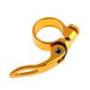 31.8mm Bicycle Seat Post Clamp Aluminum Alloy Bike Seat Pipe Clamp Quick Release Bicycle Seatpost Tube Clip Cycling Accessoires