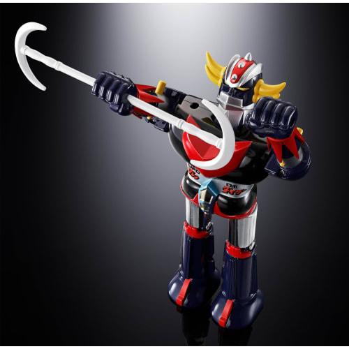 TAMASHII NATIONS Chogokin UFO Robot Grendizer Deluxe Grendizer & UFO Spazer, approximately 135mm & 120mm, die-cast, ABS & PE pre-painted action figure