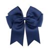 6-inch Ribbed Ribbon Fishtail Double-layer Streamer Bow Hairpin Children's Hair Accessories Headdress Hairpin