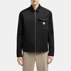 Moncler Logo Patch Zipped Shirt Jacket K10912F0000557448999