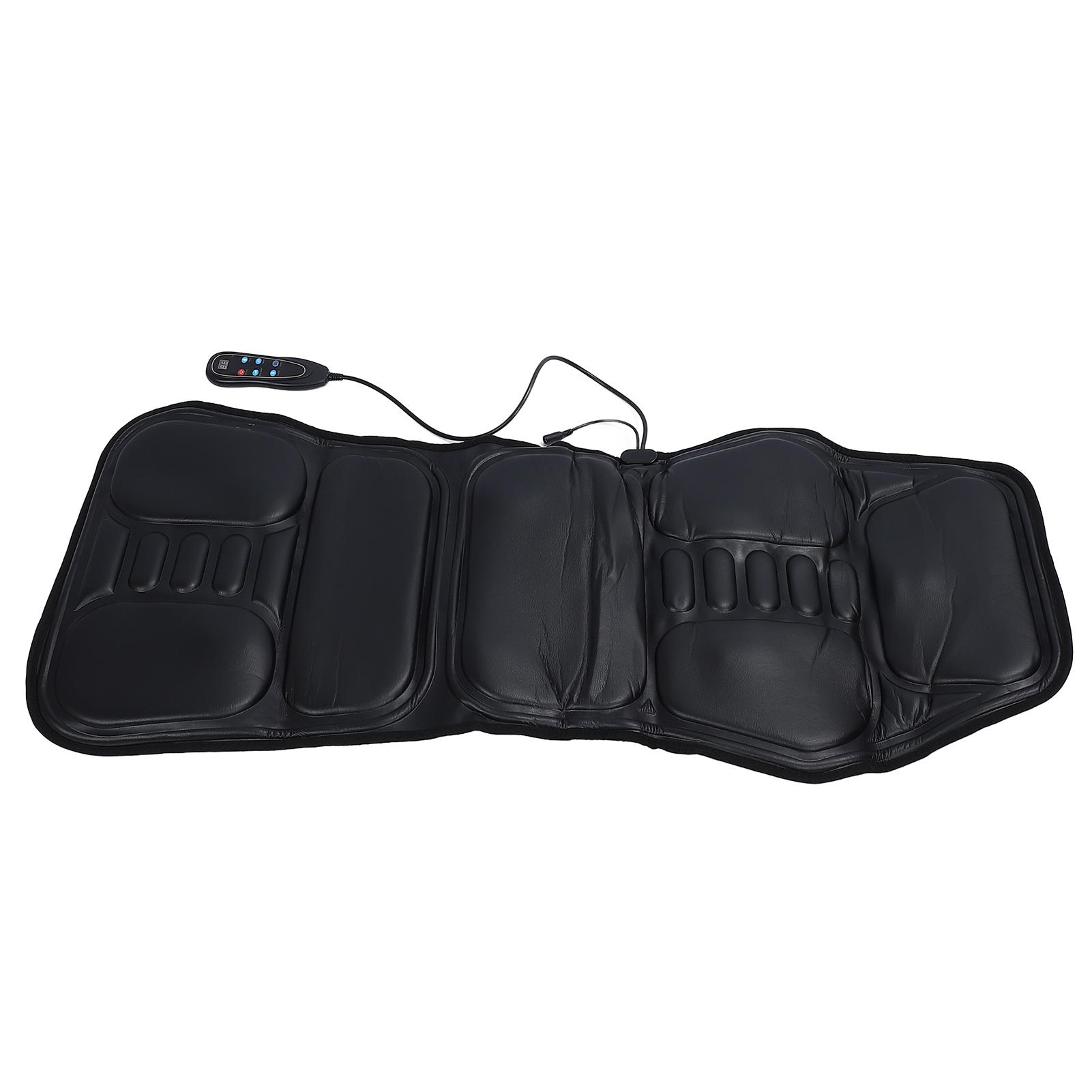 

Электрический подогреваемый массажный коврик для сиденья, облегчение боли, вибрационная массажная подушка для дома, автомобиля, офиса EU Plug