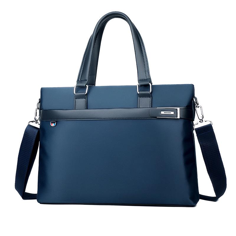 Men's Waterproof Oxford Conference Crossbody Briefcase