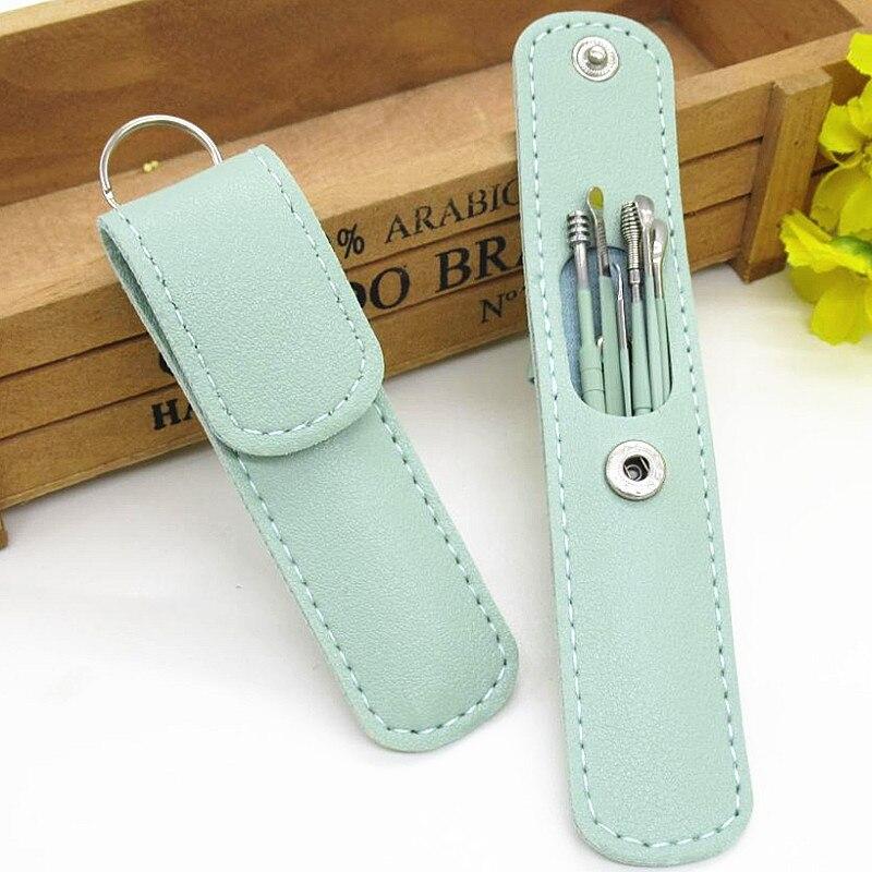 6 יח'\סט לשני המינים קוטפי שעוות אוזניים מסיר שעוות אוזניים מסיר שעוות אוזניים טיפוח כפית Curette Cleaner Toolear Cleaner