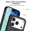 For iPhone 17 Pro Max Case Shockproof Slim Retro Leather Phone Back Cover