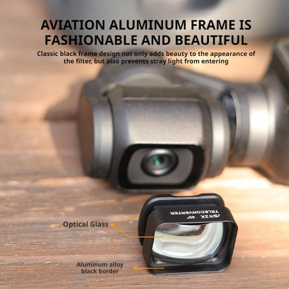 Für DJI Osmo Pocket3 Makro-Zoom-Mikroskopobjektiv mit Magnetsaugfunktion, Telekonverter, HD-Profi-Fotografie-Filterzubehör