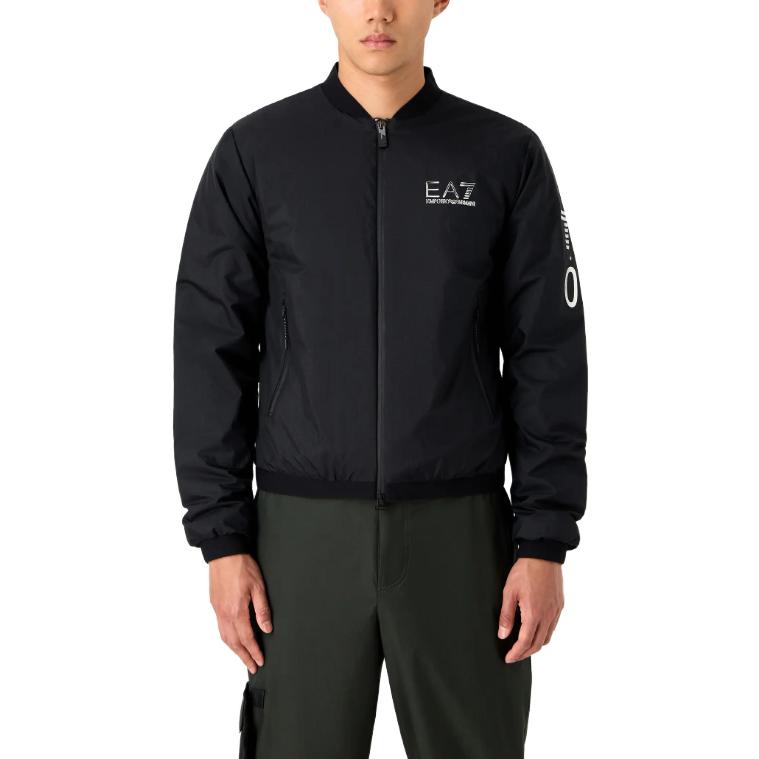 EMPORIO ARMANI EA7 Jackets & Coats Men's Black 6RPB12-PN4UZ-1200