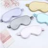 Breathable Sleep Mask Polyester Breathable Eye Mask Simulation Silk Eye Mask  Travel Use