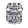 Coffee Mug Reusable Resin Stainless Steel Engine Coffee Cup with Ergonomic Handle for Present
