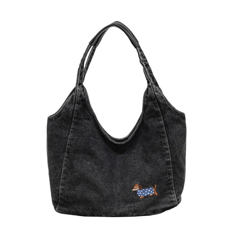 Large-capacity Tote Bag, Fashionable Hand-held Vegetable Basket Bag, Shoulder Bag with A Wide Strap, Bucket Bag