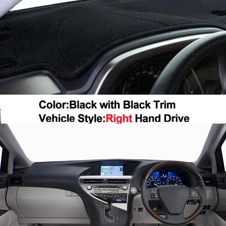 2 Layers Car Inner Dashboard Cover For LEXUS New RX270 RX350 RX450 2009- 2011 2012 2013 2014 Dash Mat Sun Shade Pad Car Styling