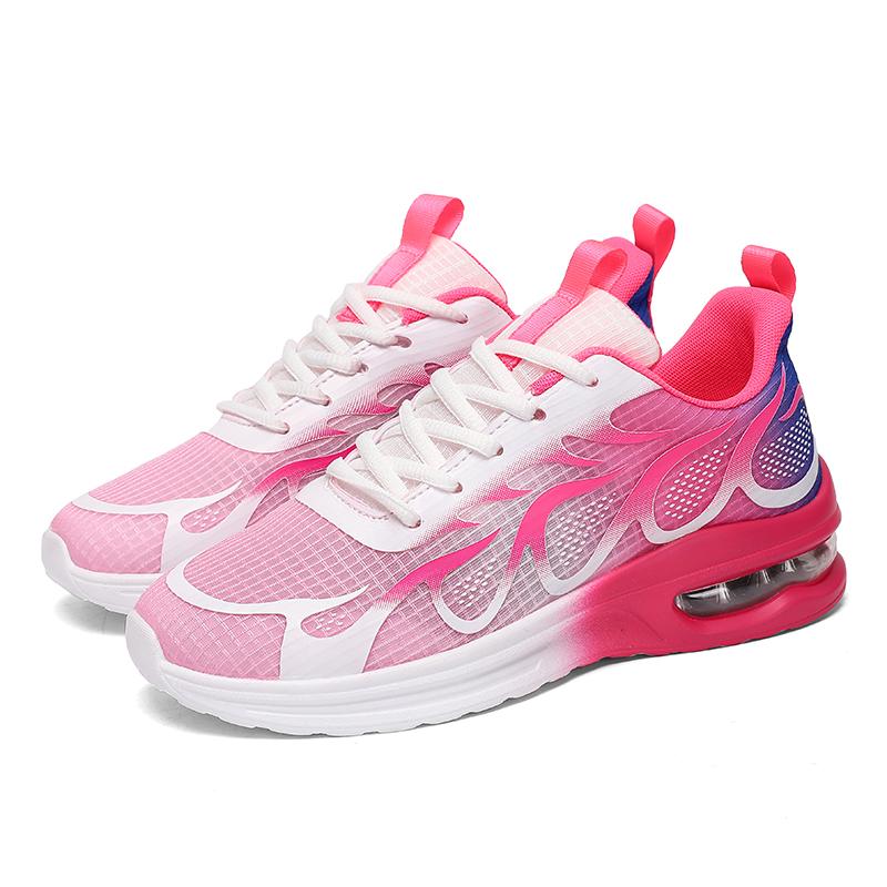 Autumn New Fashionable Versatile Womens Sports Shoes Rebound Assisted Running Shoes Breathable Shock-absorbing Walking Shoes