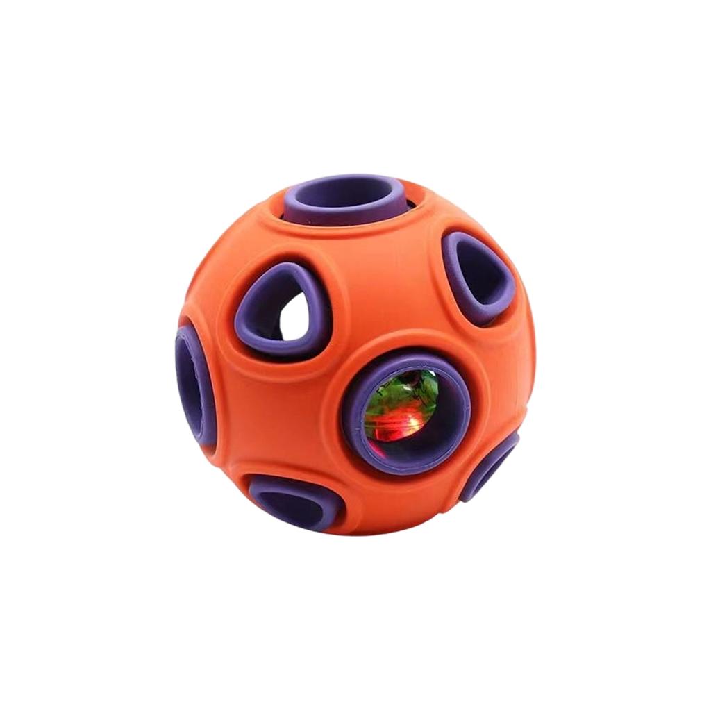 Anemone Ball Pet Toy Bell Sounding Ball, Cats And Dog Toy For Biting Resistance, Teeth Grinding, And Interactive Training