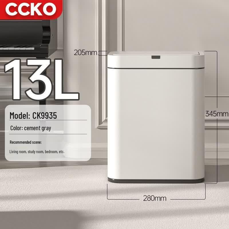 CCKO Smart Sensor Stainless Steel Trash Can