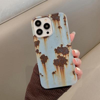 Rezavý kryt na telefon pro IPhone 16 Pro/16/15 Pro Slim Hybridní Nárazuvzdorný Kryt Odolný proti Poškrábání Nežloutnoucí Ochranný Kryt na Telefon