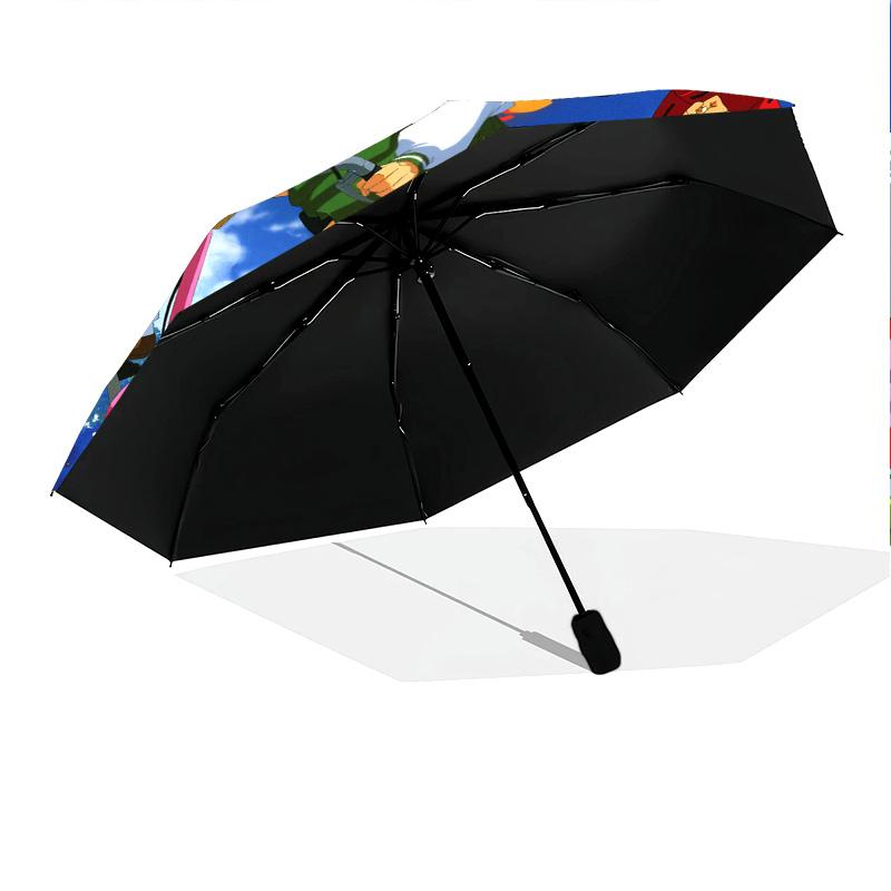 Inuyasha Automatic Umbrella - Suitable Travel Outdoor Portable Umbrella Birthday Gift Daily Essentials