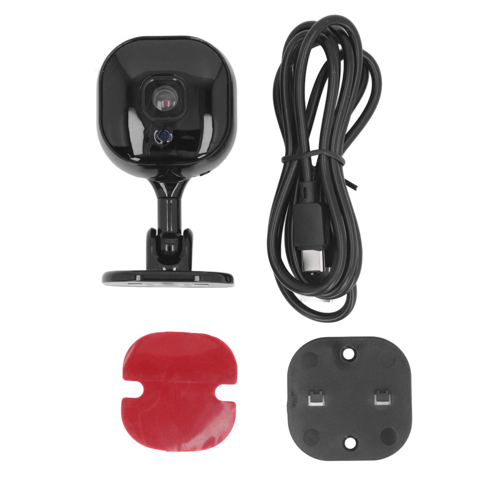 

Wireless Indoor Monitor Camera Two Way Radio WiFi Security Camera Baby Pet Monitor with Night чорний